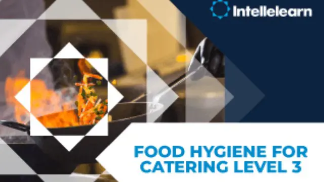 Food Hygiene Level 3 Online Course